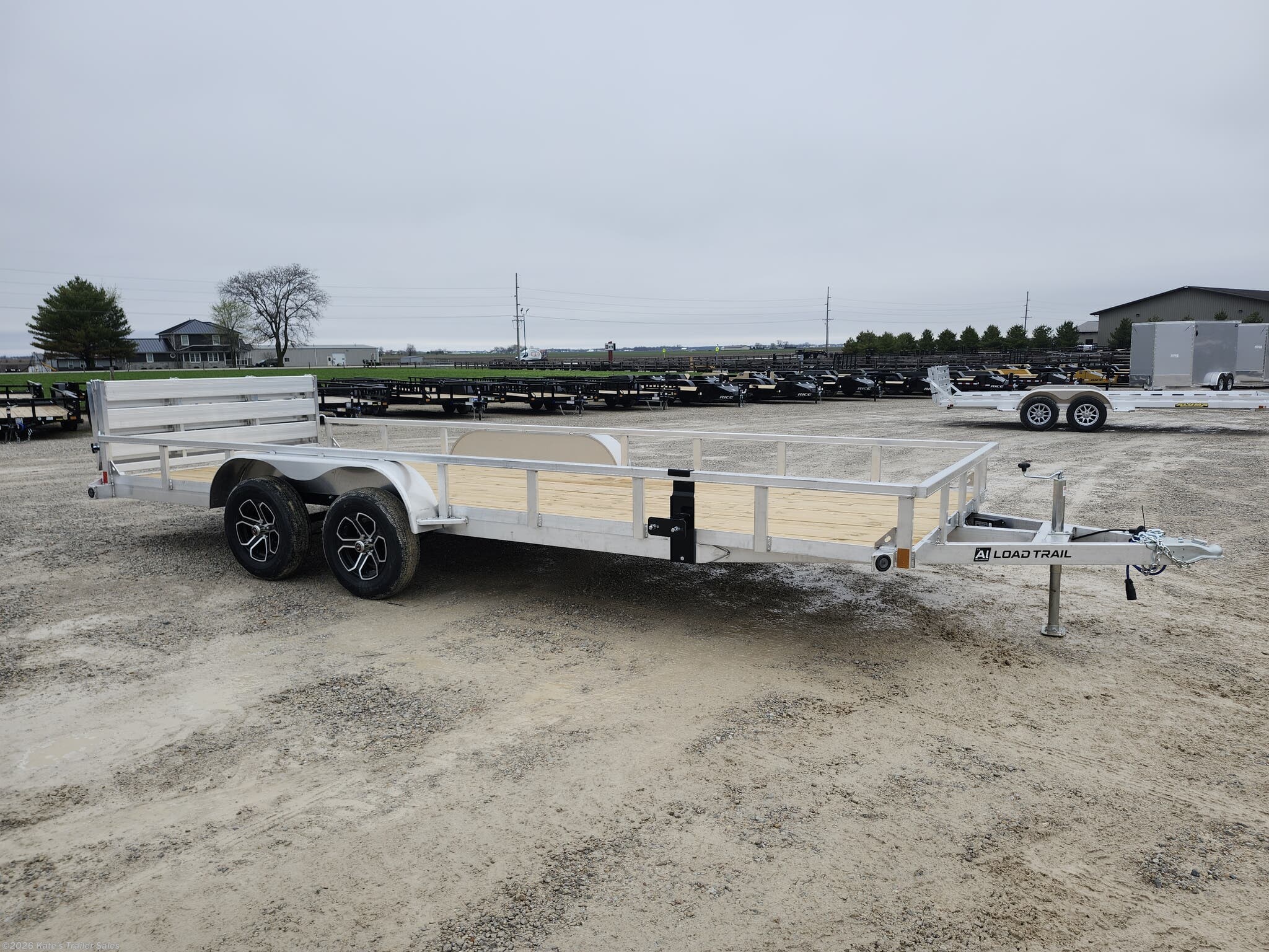 2026 Load Trail 83X20 Tandem Axle Aluminum Utility / Bi-Fold Gate