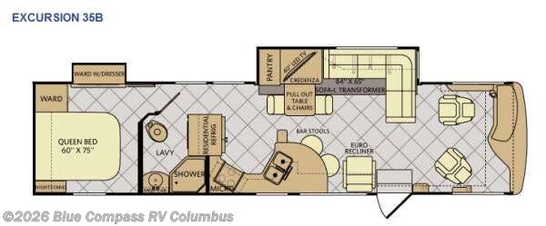 Used 2015 Fleetwood Excursion 35B available in Delaware, Ohio