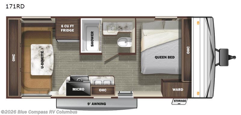 Used 2020 Starcraft Autumn Ridge Single Axle 171RD available in Delaware, Ohio