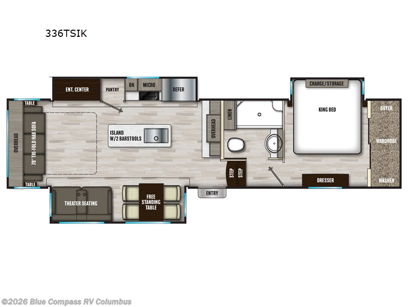 Used 2024 Coachmen Chaparral 336TSIK available in Delaware, Ohio