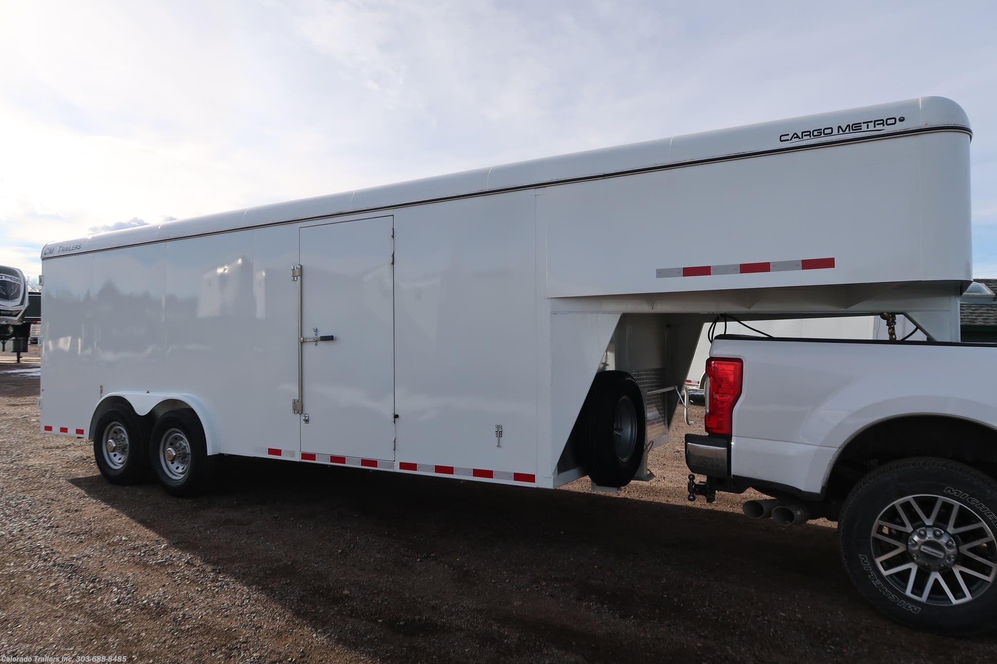 Cargo Trailer - 2019 CM Trailers 8x20 Gooseneck Enclosed Cargo Trailer ...