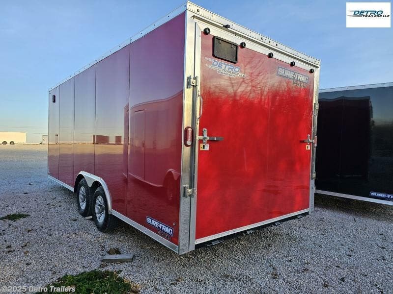 8x20 Car Hauler Trailer for sale New SureTrac 8.5 x 20 Pro Series
