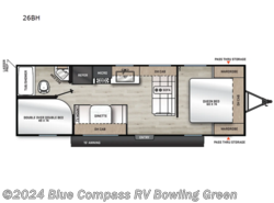 New 2025 Forest River Aurora Light 26BH available in Bowling Green, Kentucky