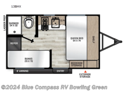 New 2025 Forest River Aurora Light 13BHX available in Bowling Green, Kentucky