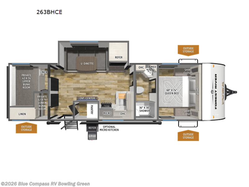 New 2026 Forest River Puma Camping Edition 263BHCE available in Bowling Green, Kentucky