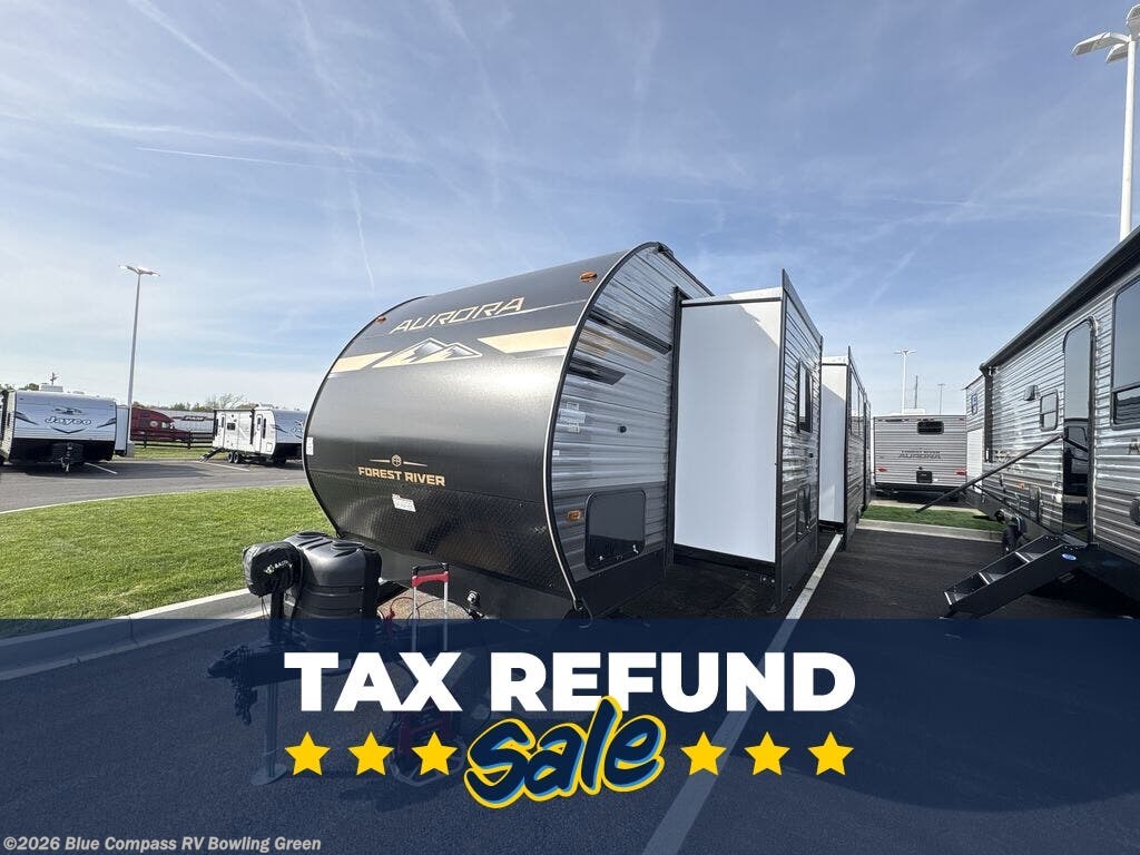 New 2026 Forest River Aurora 34BHTS (2 Queen Beds) available in Bowling Green, Kentucky