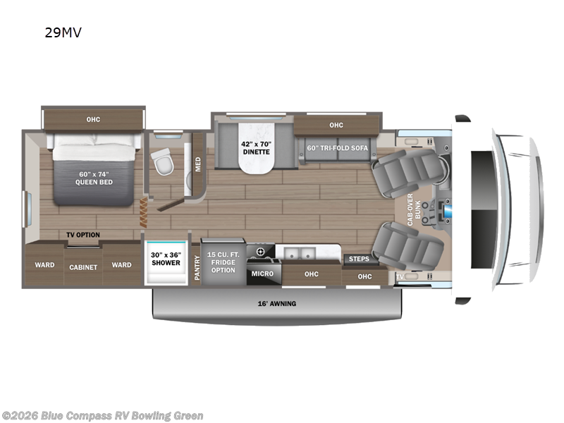 New 2026 Jayco Greyhawk 29MV available in Bowling Green, Kentucky