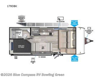 Used 2023 Forest River Wildwood FSX 179DBK available in Bowling Green, Kentucky