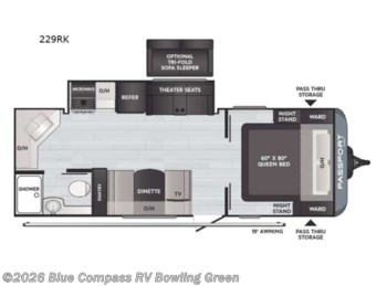 Used 2022 Keystone Passport SL 229RK available in Bowling Green, Kentucky
