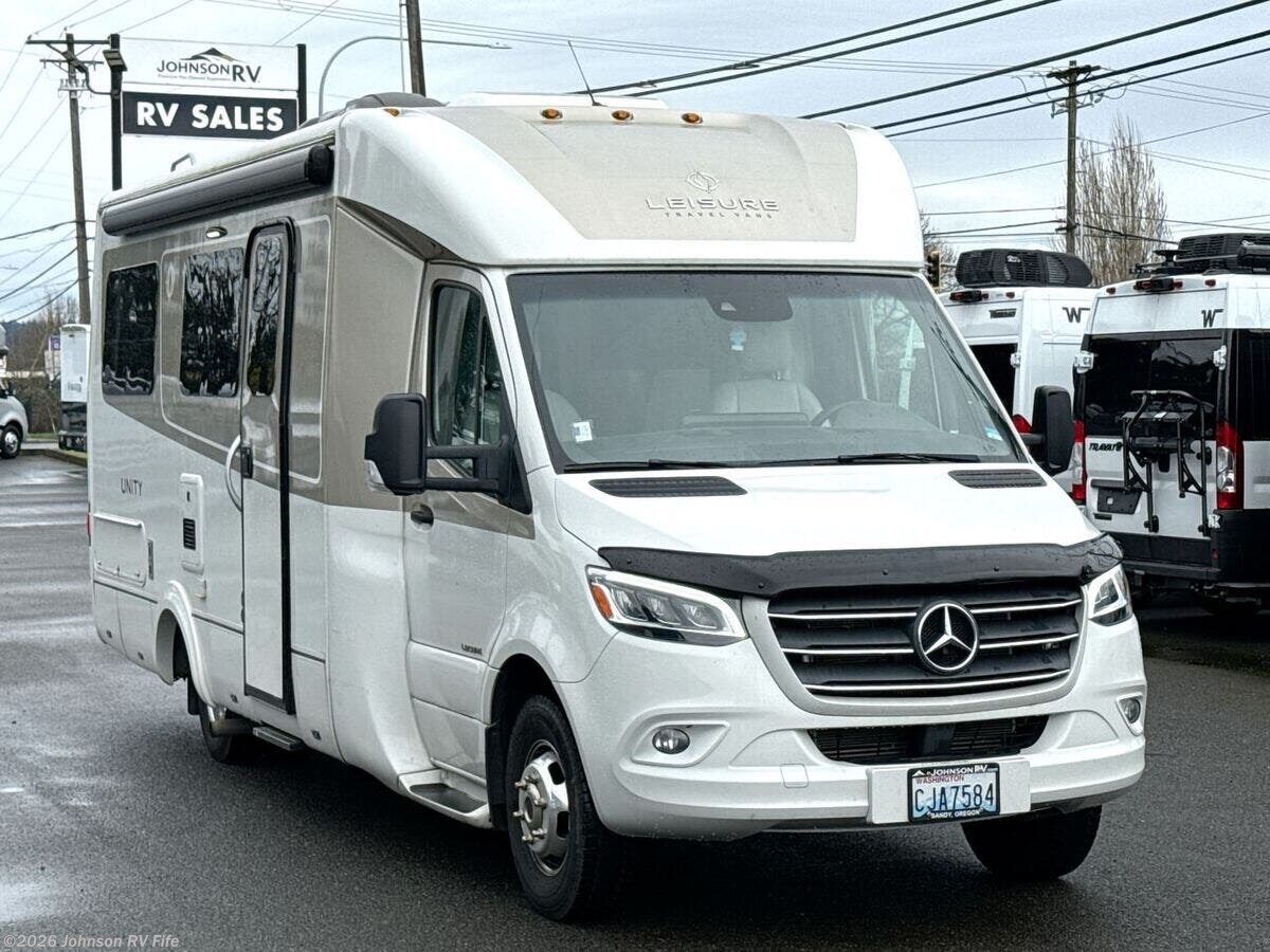 Used 2019 Leisure Travel Unity Vans  24FX *400w Solar *3.6kw Lp Gen *4 Point Leve available in Fife, Washington