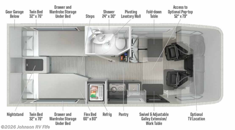 New 2027 Winnebago Ekko 22A available in Fife, Washington