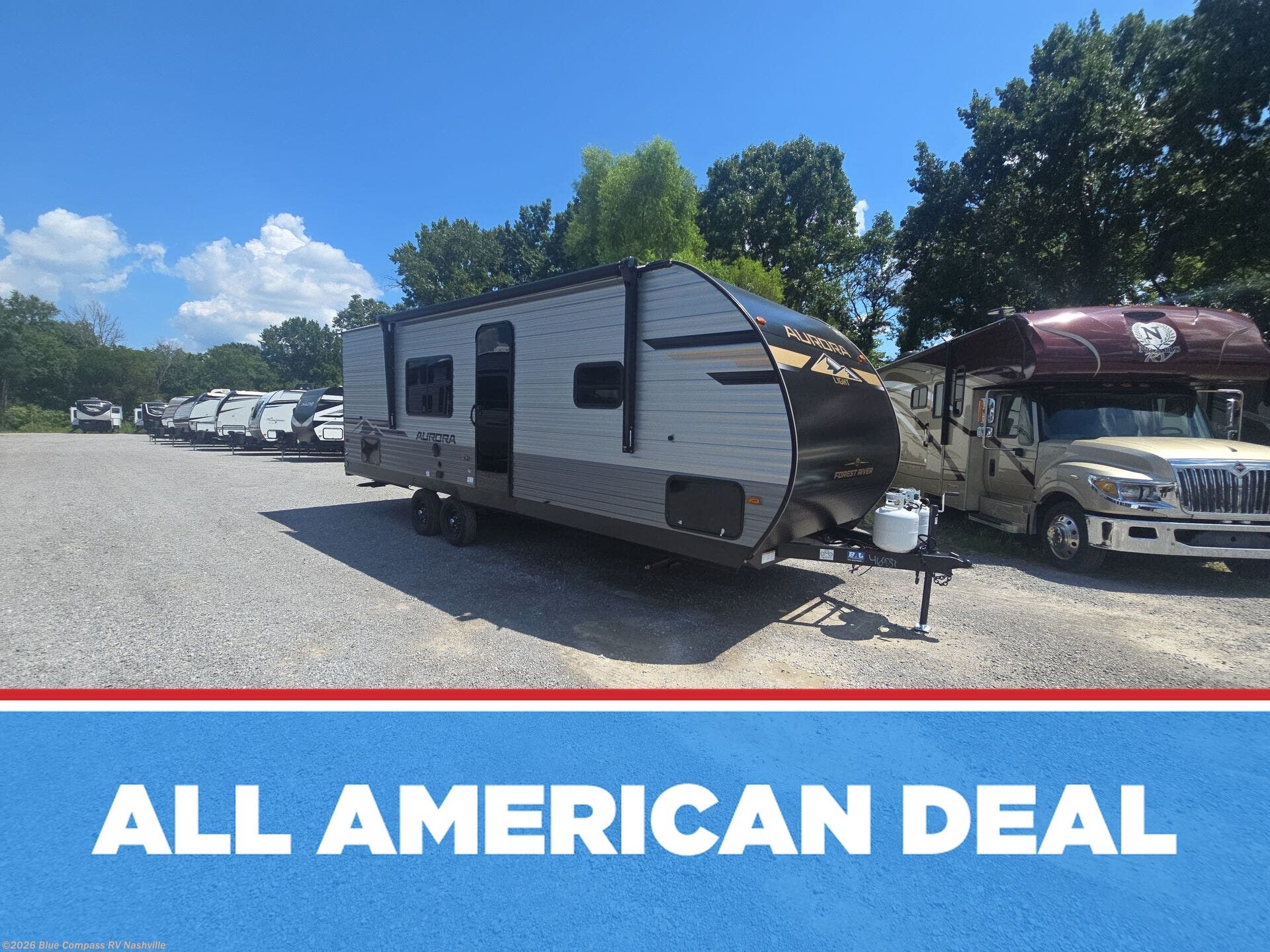 New 2026 Forest River Aurora Light 26BH available in Lebanon, Tennessee