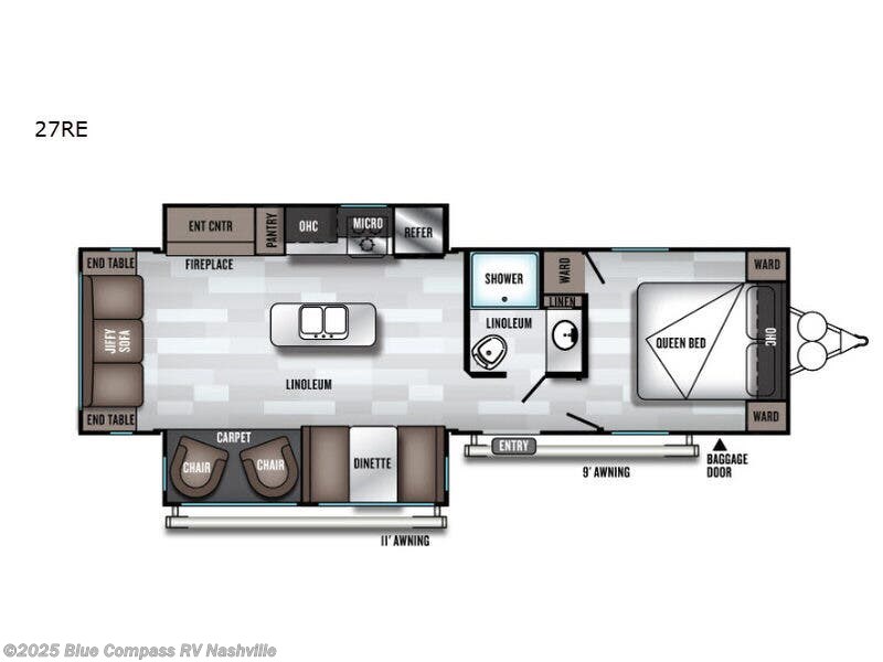 Used 2019 Forest River Salem 27RE available in Lebanon, Tennessee