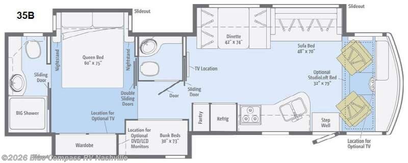 Used 2014 Itasca Sunstar 35F available in Lebanon, Tennessee