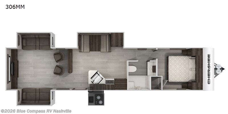 Used 2020 Forest River Cherokee 306MM available in Lebanon, Tennessee