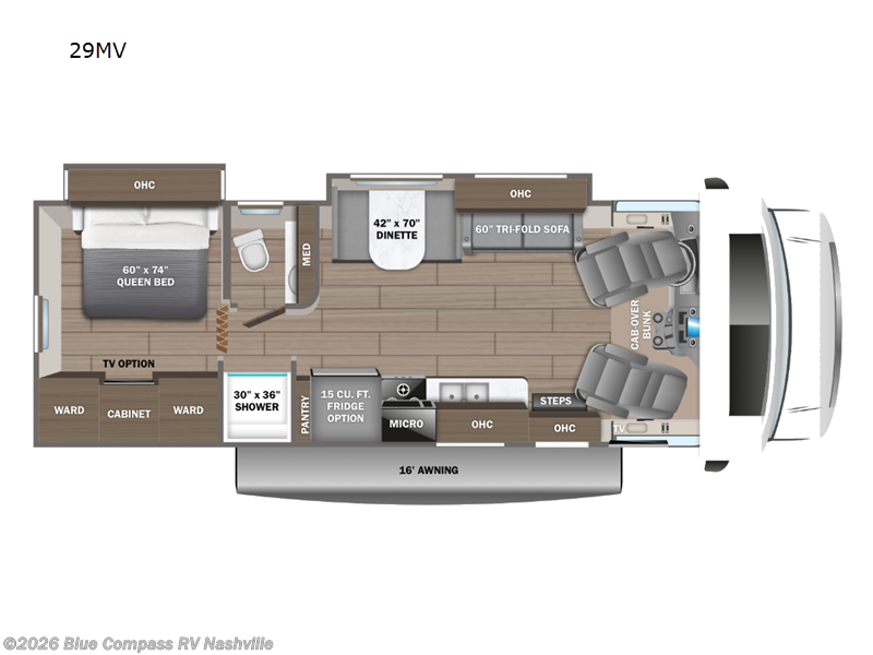 New 2026 Jayco Greyhawk 29MV available in Lebanon, Tennessee