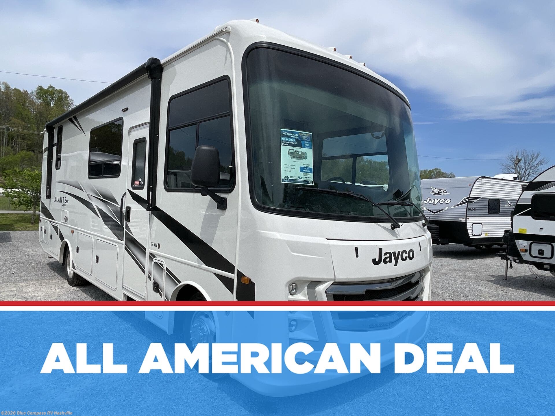 Used 2025 Jayco Alante SE 27ASE available in Lebanon, Tennessee