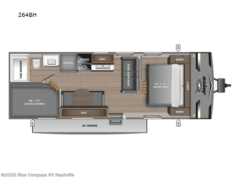 Used 2024 Jayco Jay Flight 264BH available in Lebanon, Tennessee