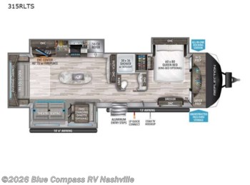 Used 2022 Grand Design Reflection 315RLTS available in Lebanon, Tennessee