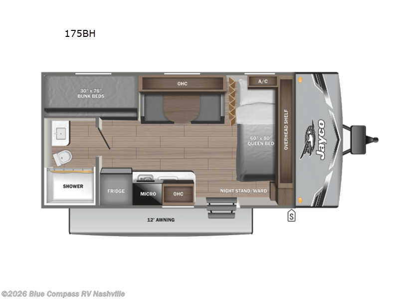 New 2027 Jayco Jay Flight SLX 175BH available in Lebanon, Tennessee