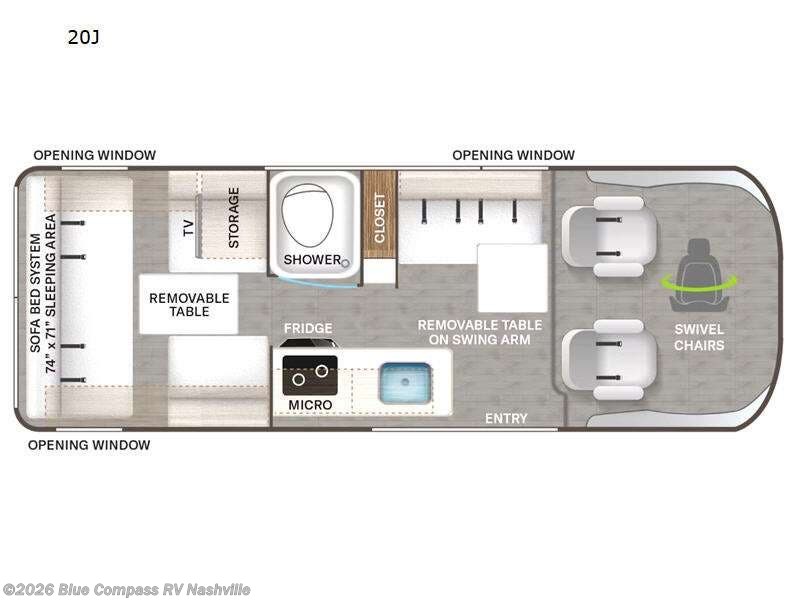 Used 2023 Thor Motor Coach Tellaro 20J available in Lebanon, Tennessee