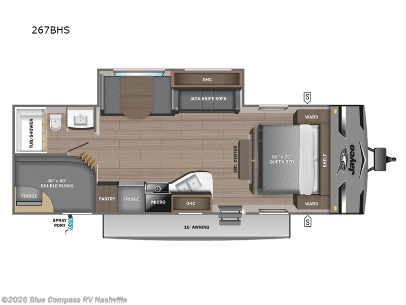 Used 2023 Jayco Jay Flight 267BHS available in Lebanon, Tennessee