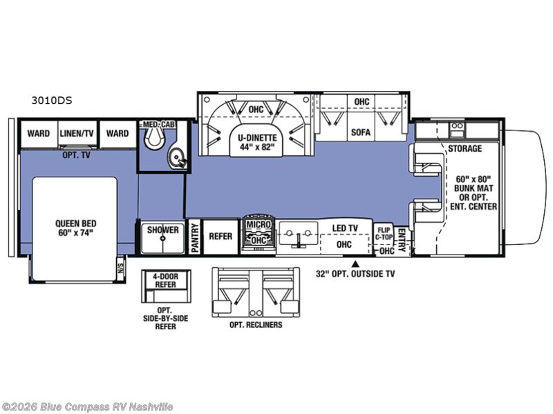 Used 2018  Forest River Sunseeker 3010DS Ford by Forest River from Blue Compass RV Nashville in Lebanon, TN
