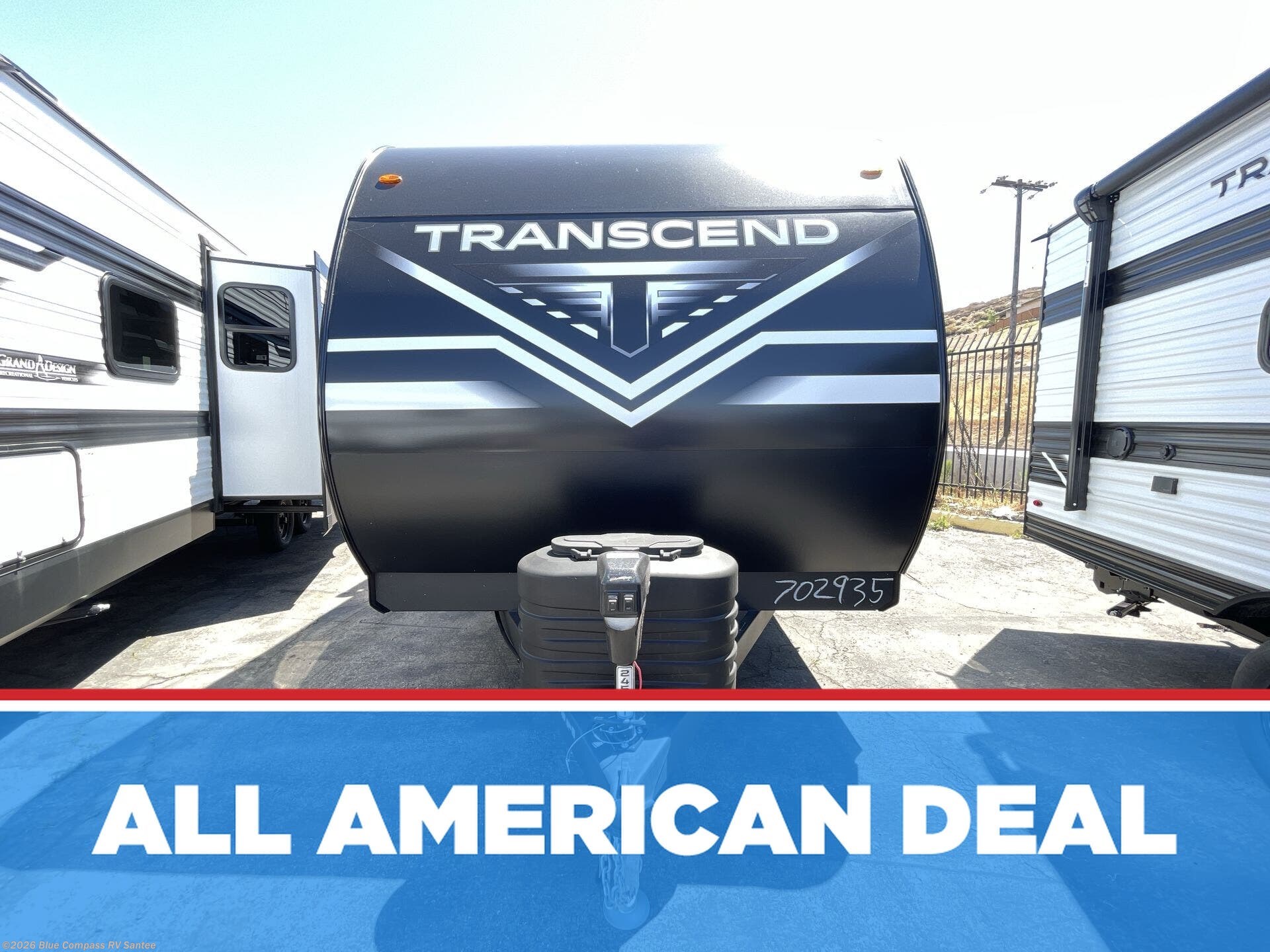 New 2026 Grand Design Transcend 245RLT available in Santee, California
