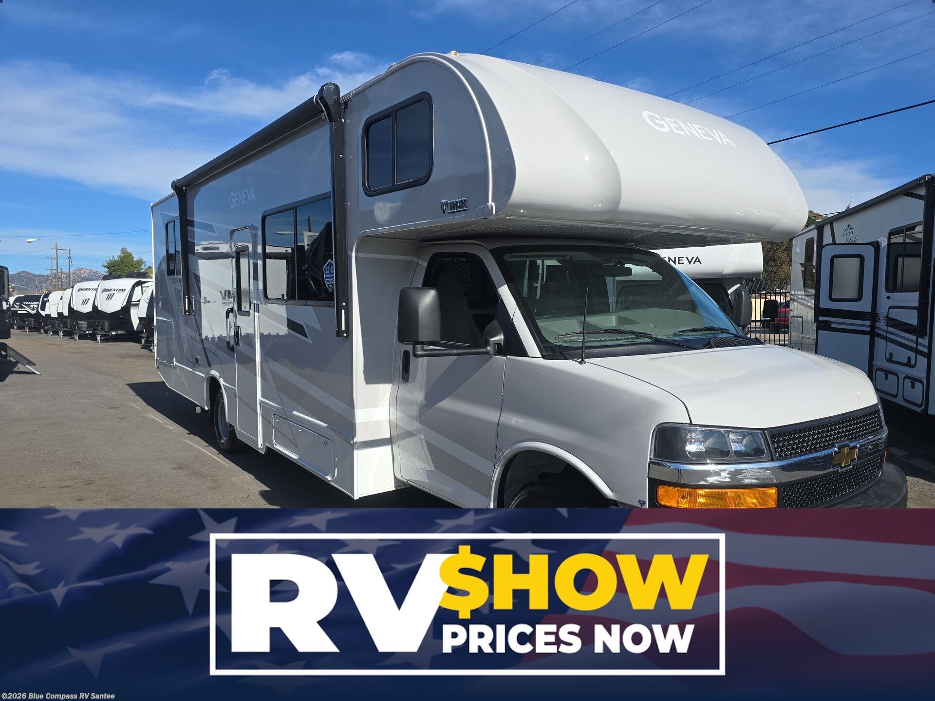 New 2026 Thor Motor Coach Geneva 28VZ Chevy available in Santee, California