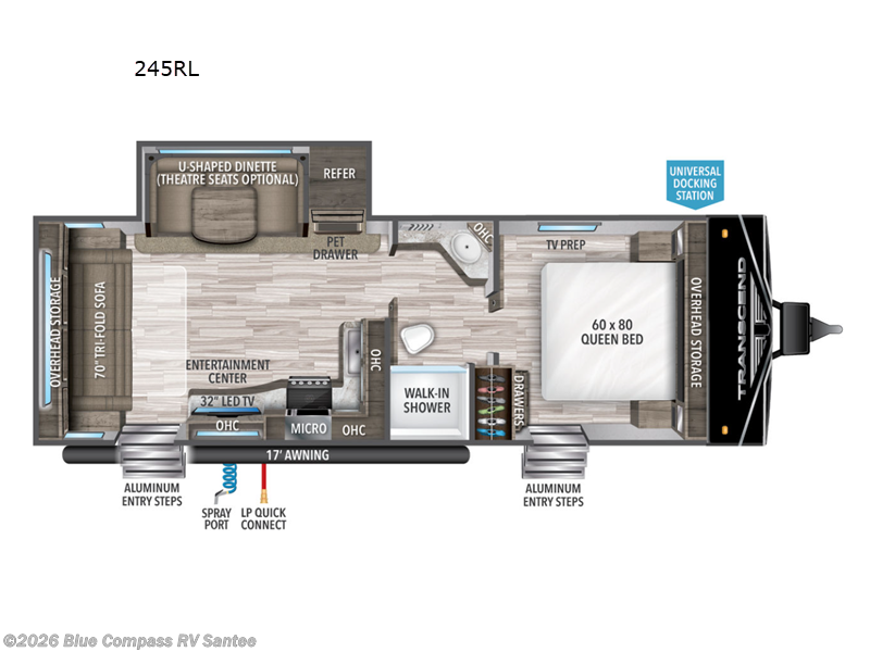 Used 2023 Grand Design Transcend Xplor 245RL available in Santee, California
