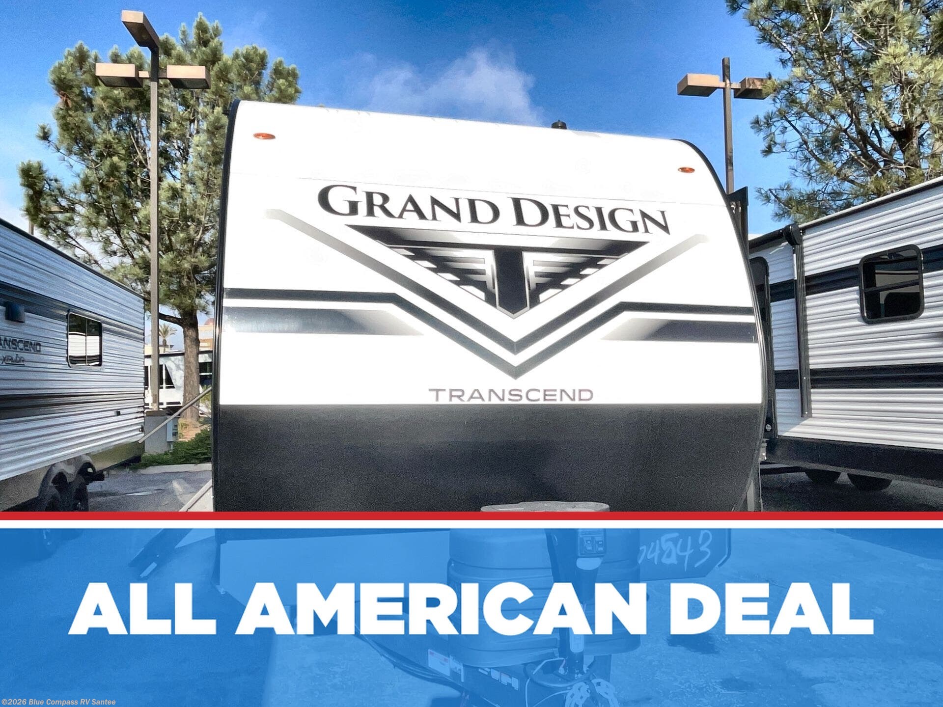 New 2026 Grand Design Transcend 335BHT available in Santee, California