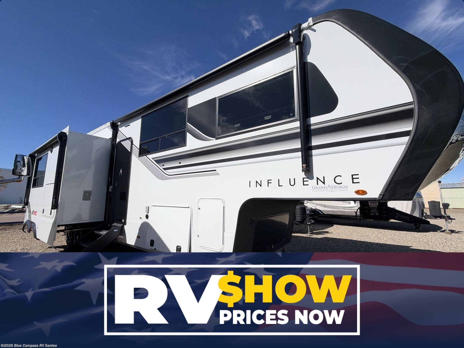New 2027 Grand Design Influence 3804DS available in Santee, California