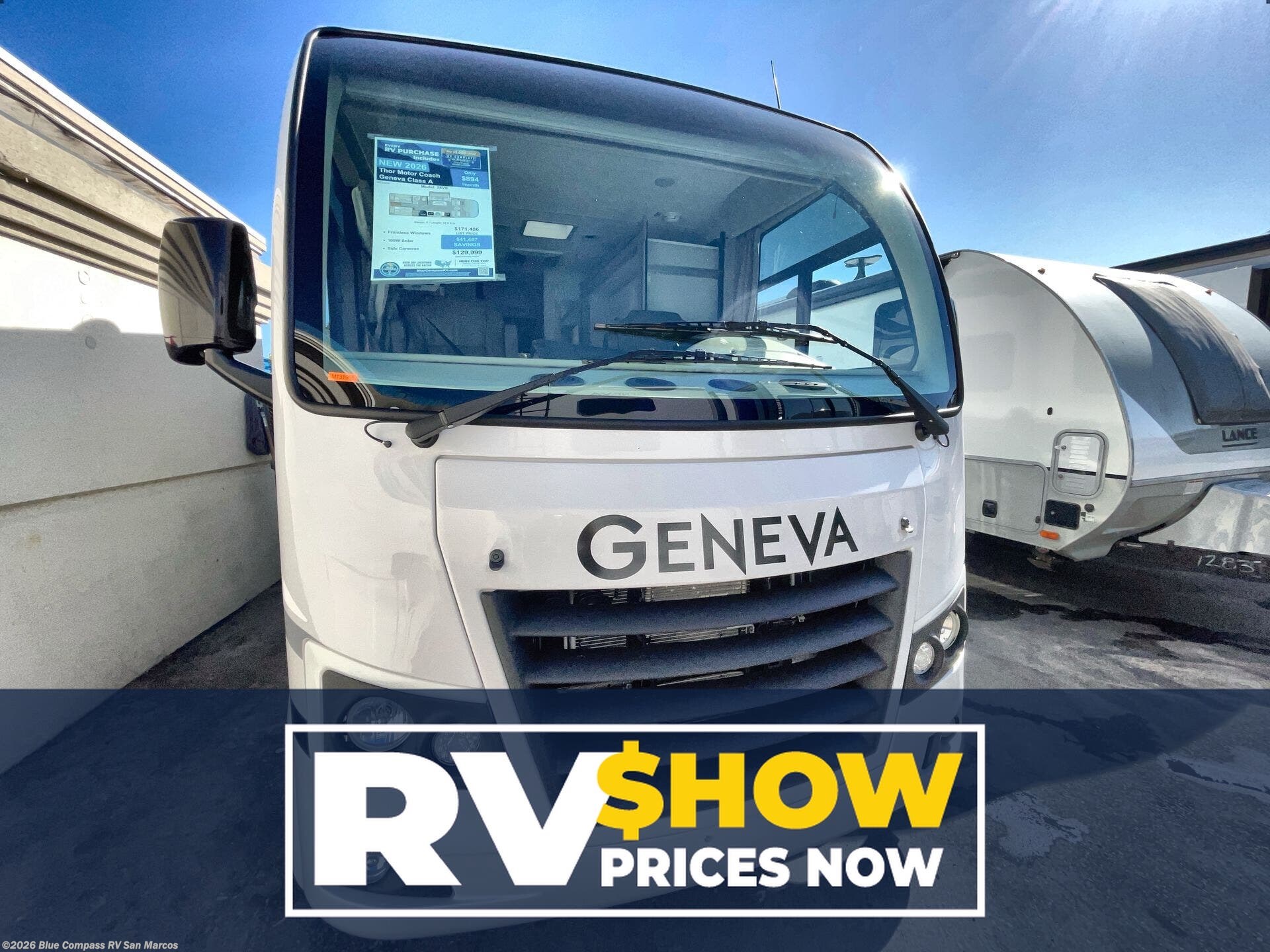 New 2026 Thor Motor Coach Geneva 24VS available in San Marcos, California