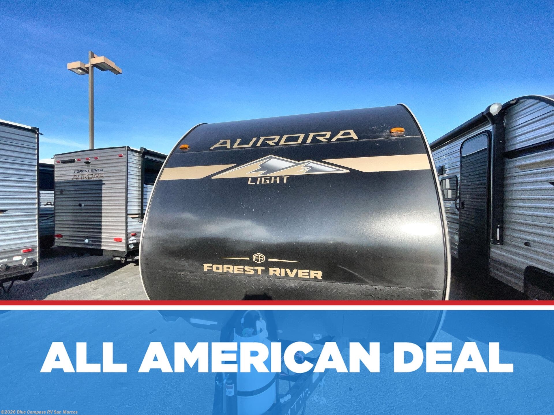 New 2026 Forest River Aurora Light 18BHS available in San Marcos, California