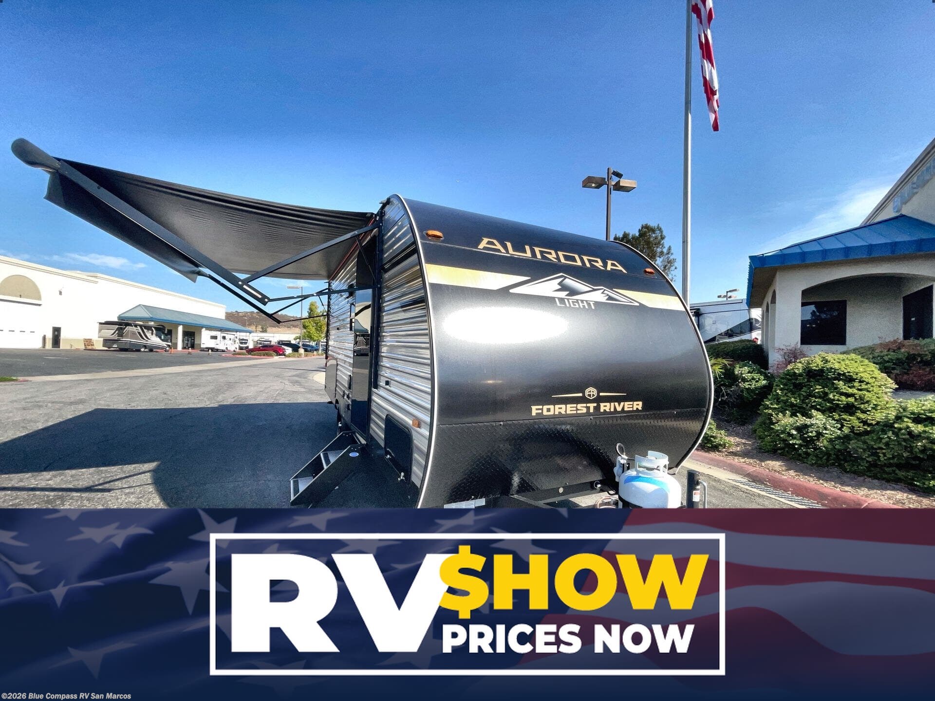 New 2026 Forest River Aurora Light 18BHS available in San Marcos, California