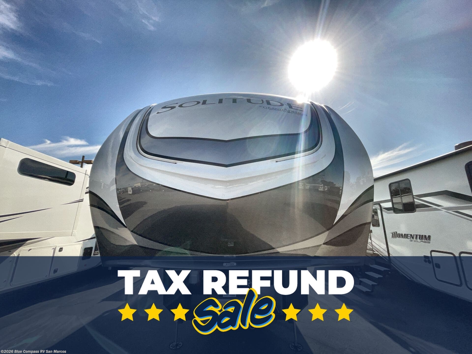 New 2026 Grand Design Solitude 417KB available in San Marcos, California