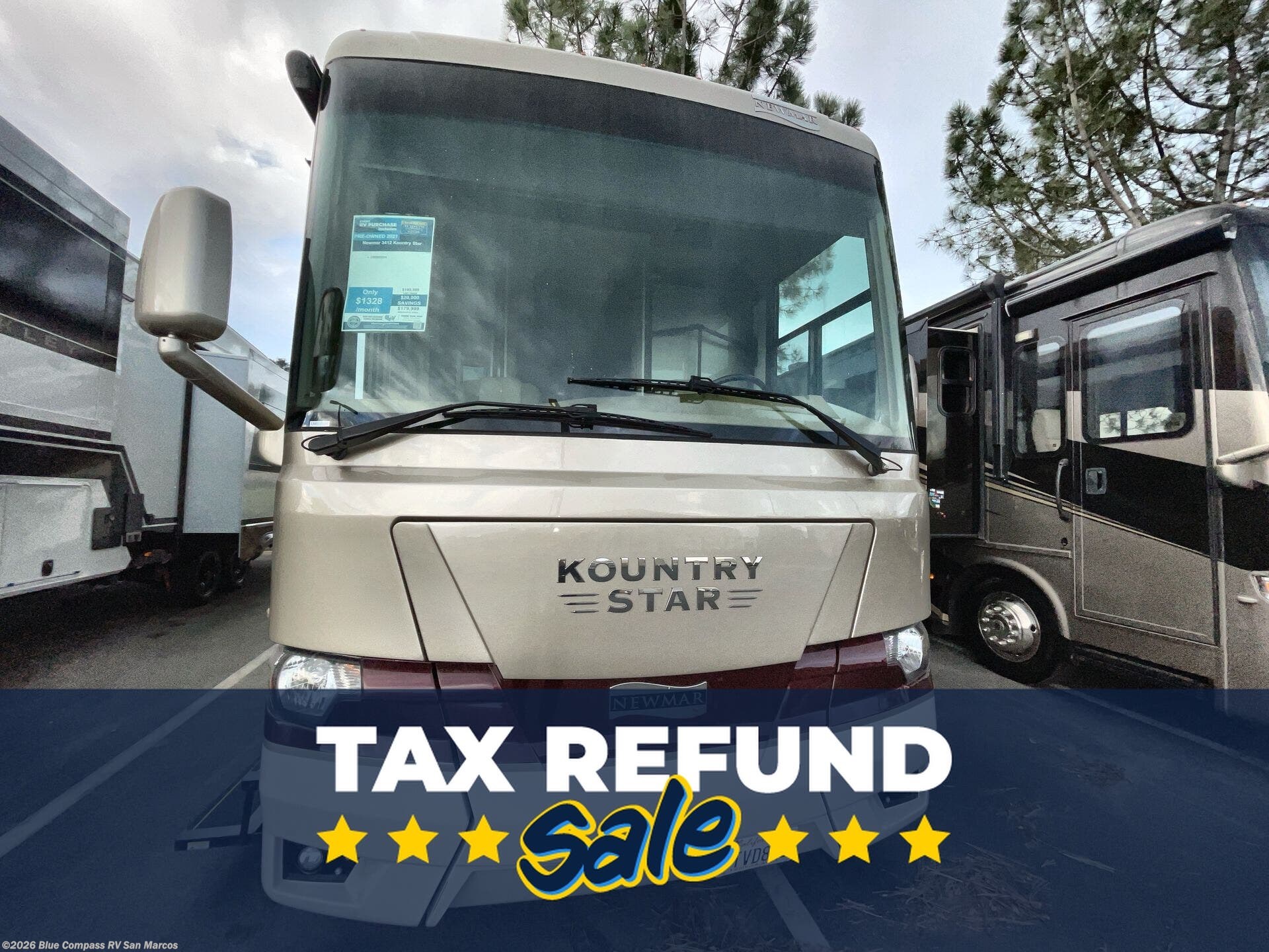 Used 2021 Newmar Kountry Star 3412 available in San Marcos, California