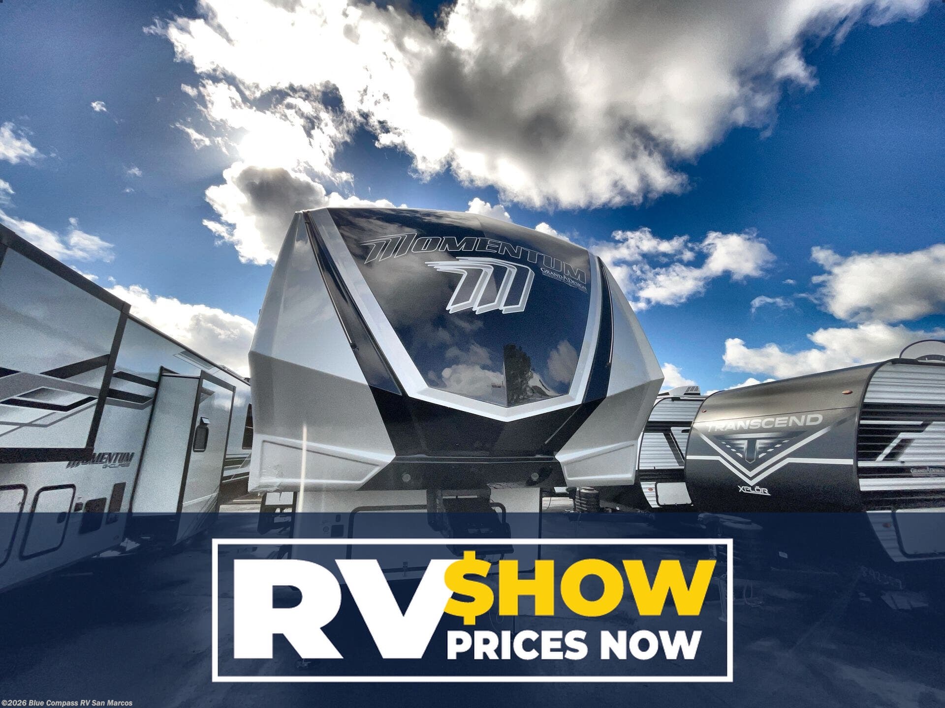 New 2026 Grand Design Momentum G-Class 320G available in San Marcos, California