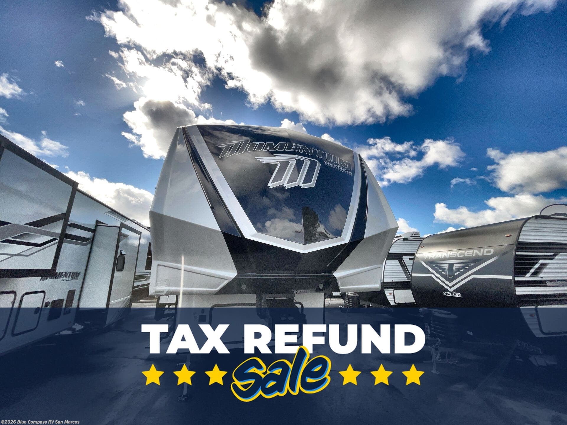 New 2026 Grand Design Momentum G-Class 320G available in San Marcos, California