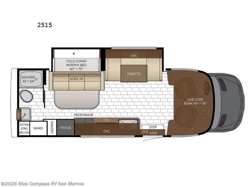 New 2026 Newmar Freedom Aire 2515 available in San Marcos, California