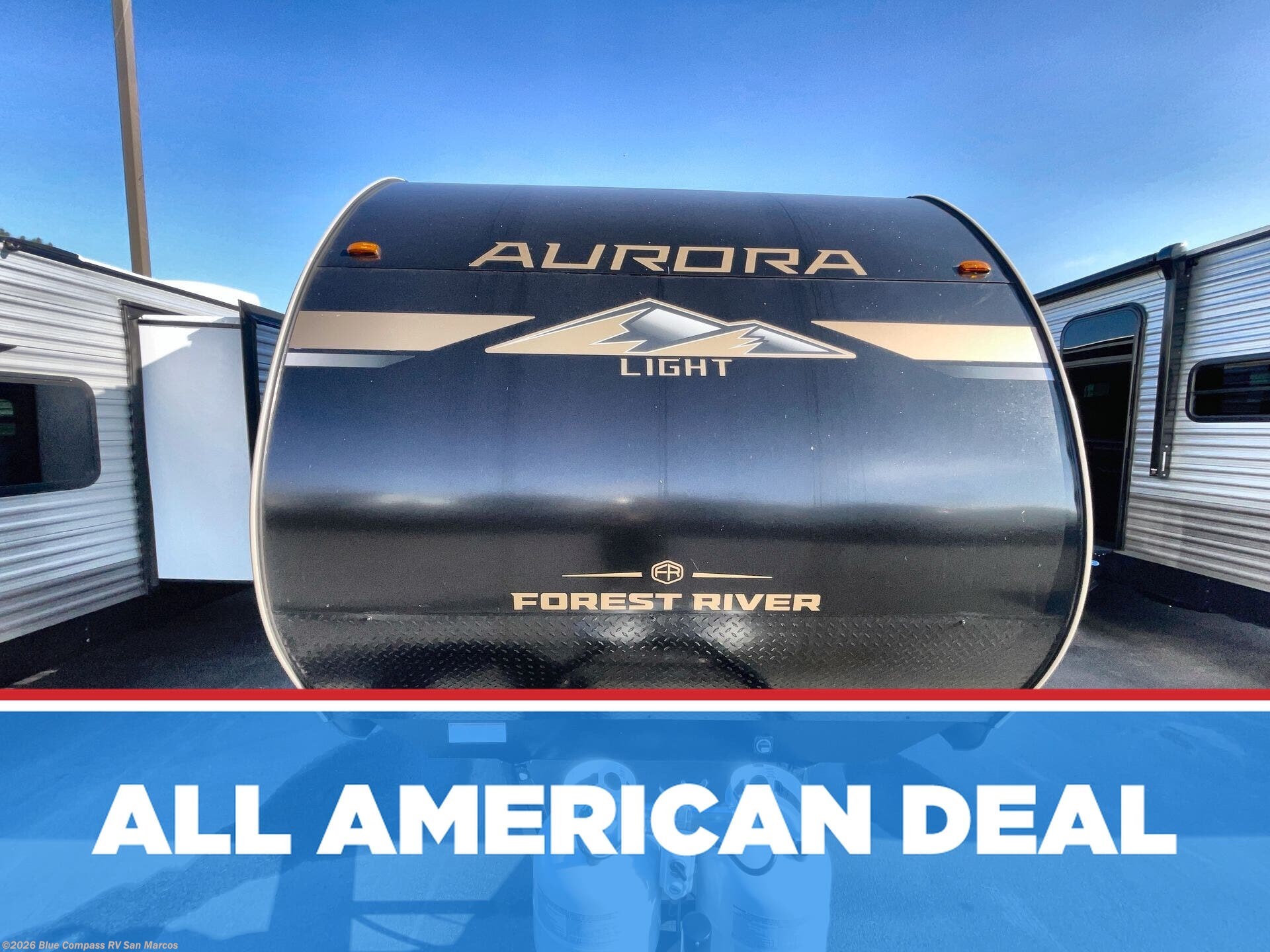 New 2026 Forest River Aurora Light 26BHS available in San Marcos, California