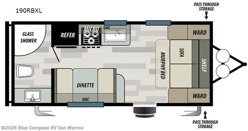 Used 2019 Forest River Salem Cruise Lite 190RBX available in San Marcos, California