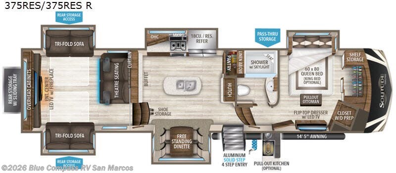 Used 2020 Grand Design Solitude 375RES available in San Marcos, California
