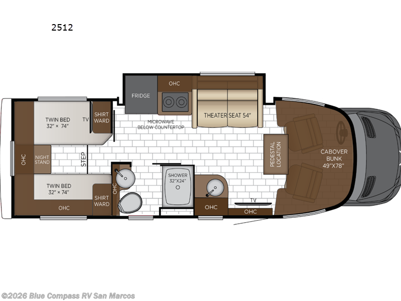 New 2027 Newmar Freedom Aire 2512 available in San Marcos, California