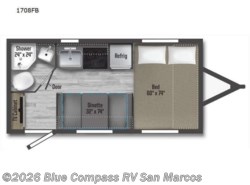 Used 2022 Winnebago Micro Minnie 1708FB available in San Marcos, California