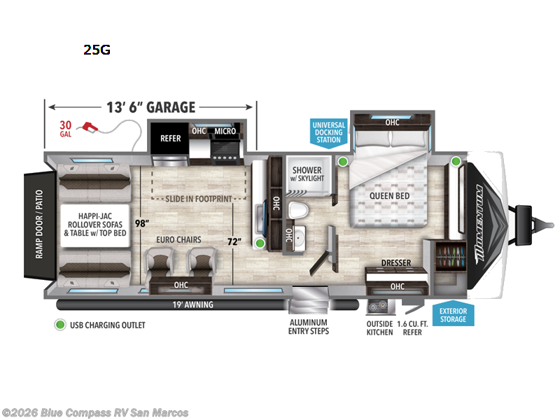 Used 2022 Grand Design Momentum G-Class 25G available in San Marcos, California