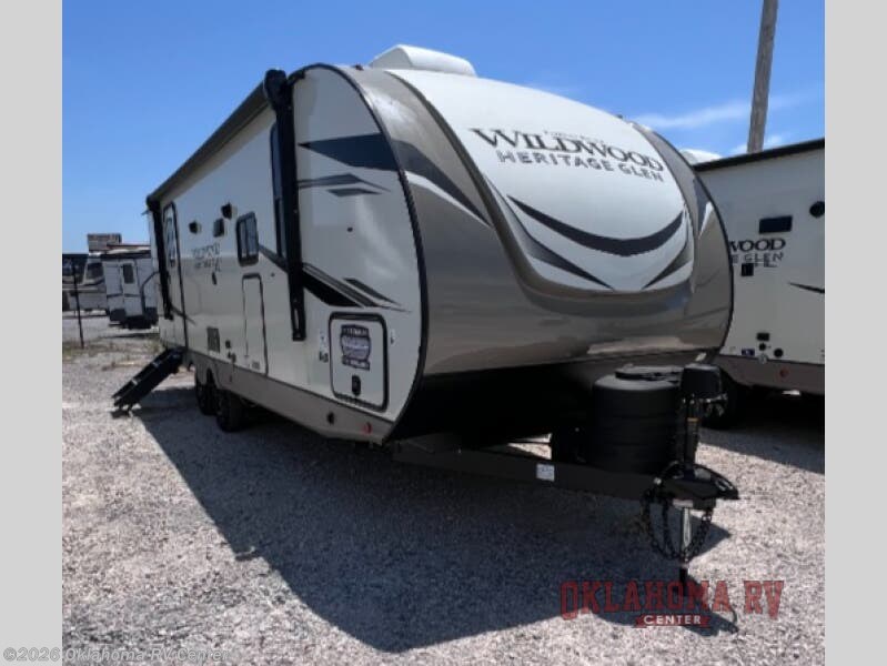 New 2023  Forest River Wildwood Heritage Glen Hyper-Lyte 22RBHL by Forest River from Oklahoma RV Center in Moore, OK