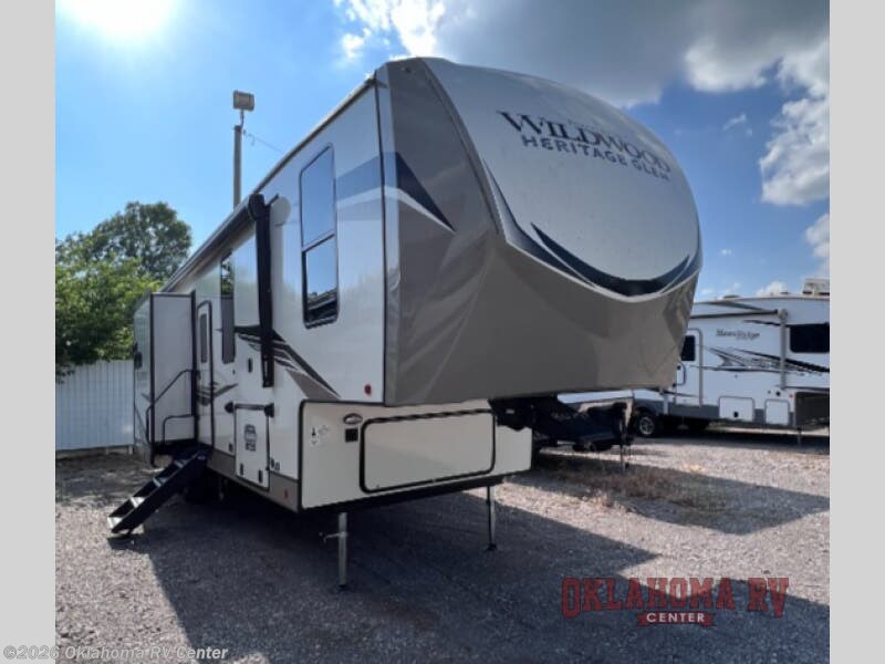 New 2023  Forest River Wildwood Heritage Glen 353BED by Forest River from Oklahoma RV Center in Moore, OK