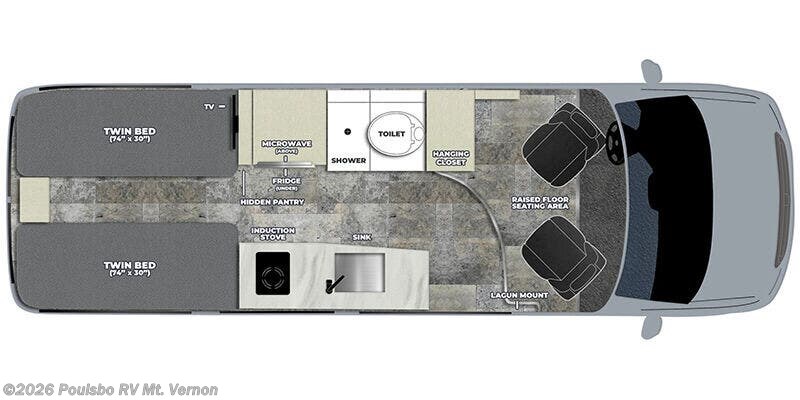 New 2025 Pleasure-Way Plateau PW  PW Plateau available in Mount Vernon, Washington