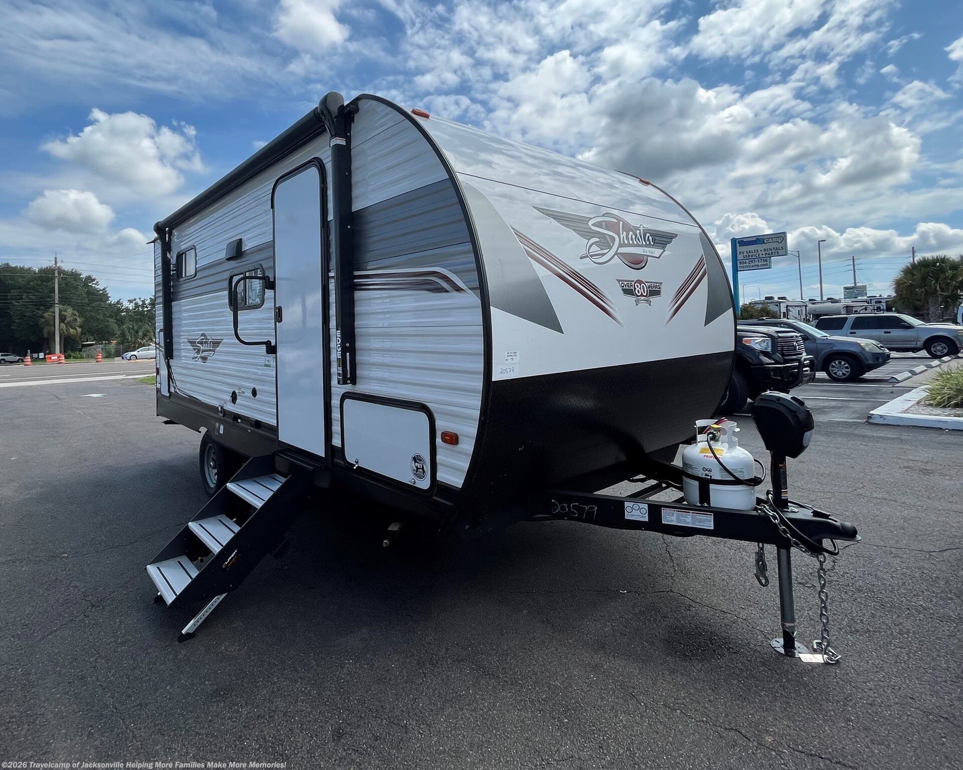 New 2023  Shasta Oasis 19BH by Shasta from Travelcamp of Jacksonville in Jacksonville, FL
